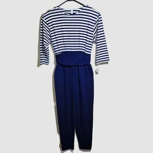New Vintage Paquette Too Nautical One-Piece Jumpsuit Outfit 12